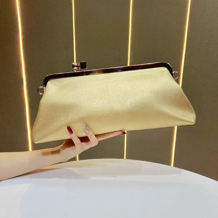Stylish Satin Evening Clutch