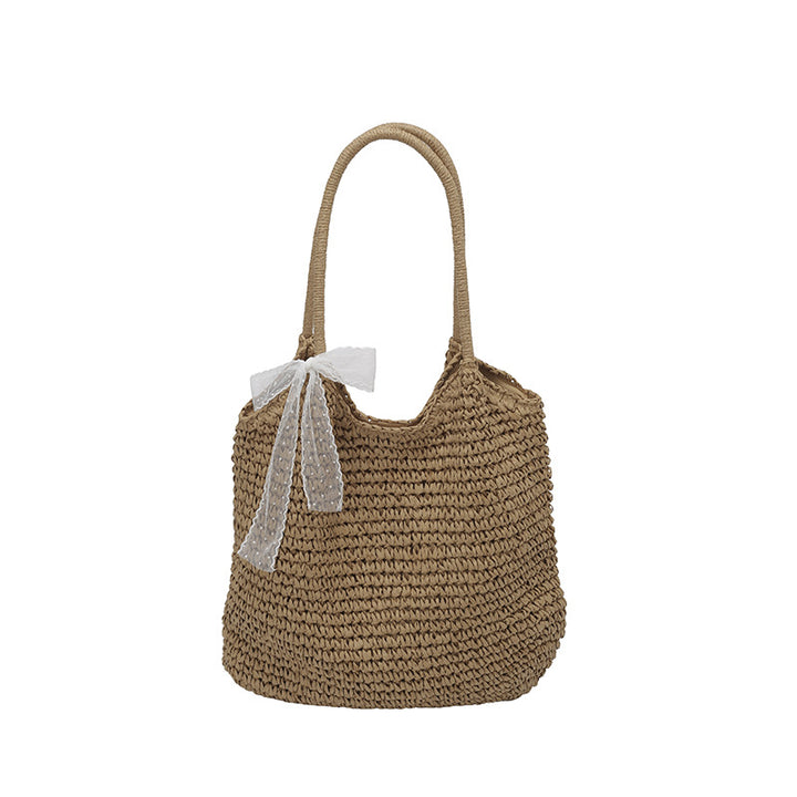 Stylish Handbag Made Of Braided Material Stornfield