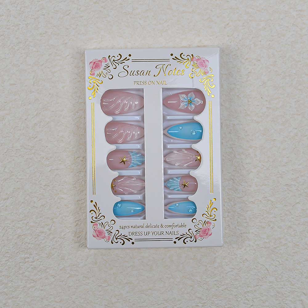 Decorative Press-On Nail Art Set Stornfield 1787294254