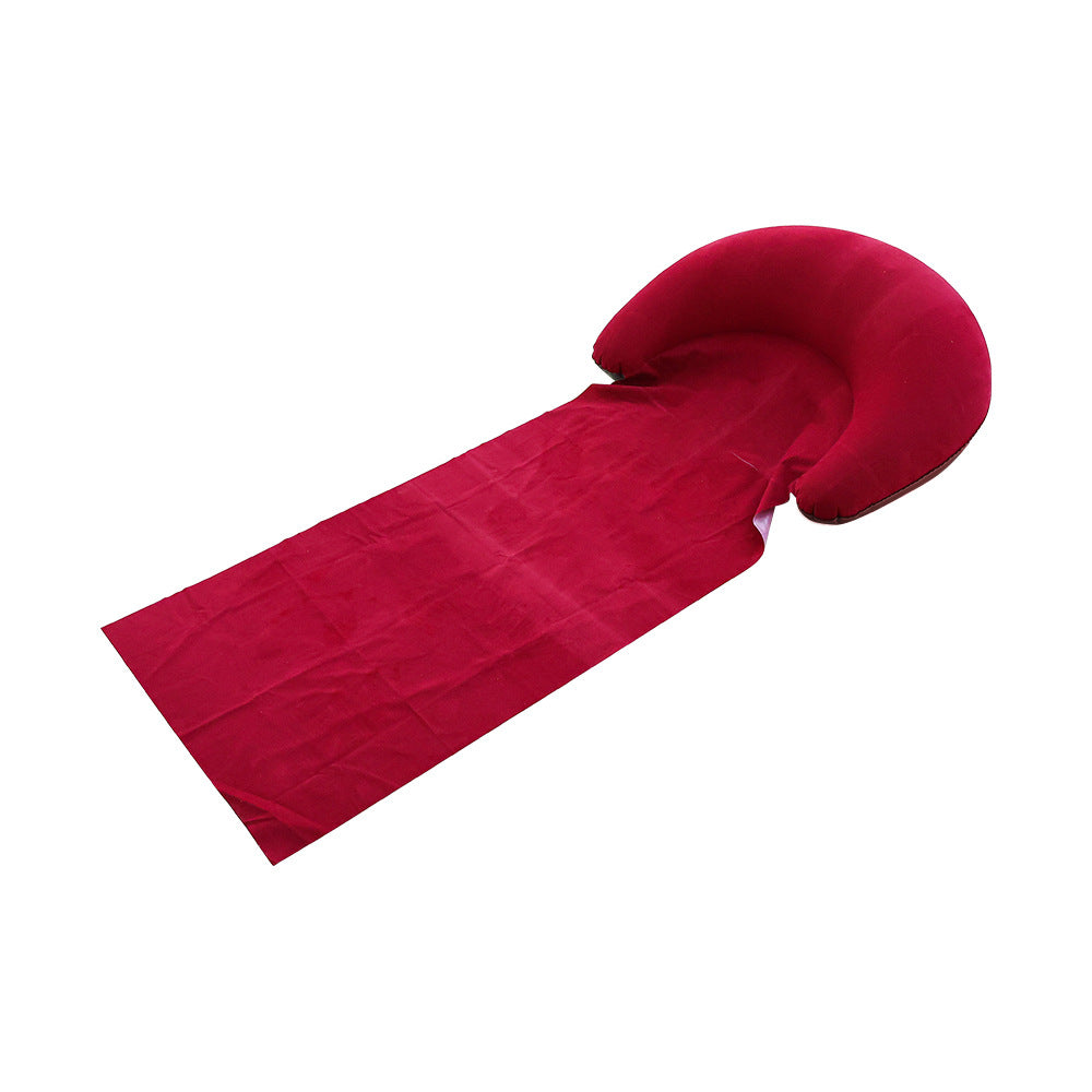 Women Inflatable Relax Lounge Chair with Integrated Headrest Stornfield