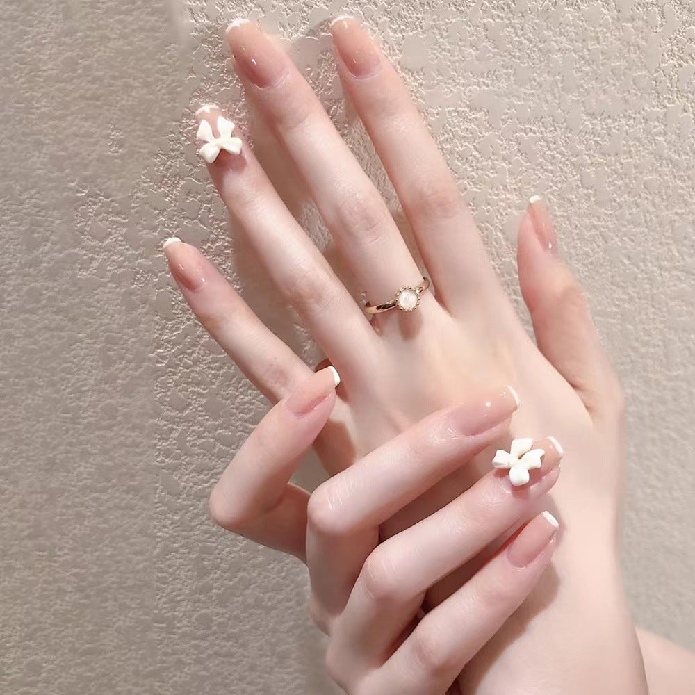 Elegant artificial nails with floral accents Stornfield