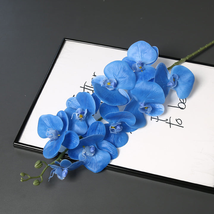 Faux Orchid Flower Stem for Home Decor Display