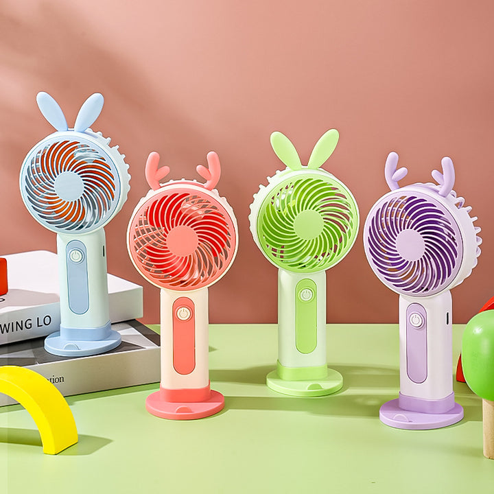 Cute Animal-Themed Portable Fan Stornfield