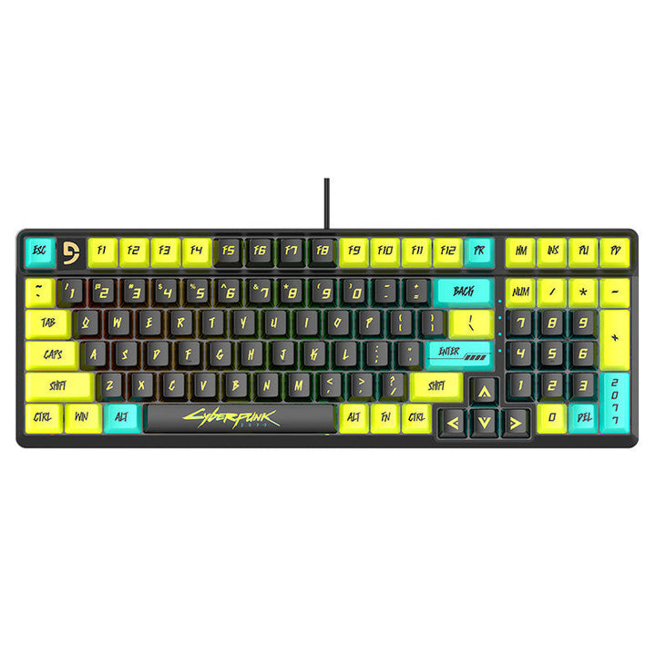 Mechanical Gaming Keyboard with Enhanced Key Response Stornfield