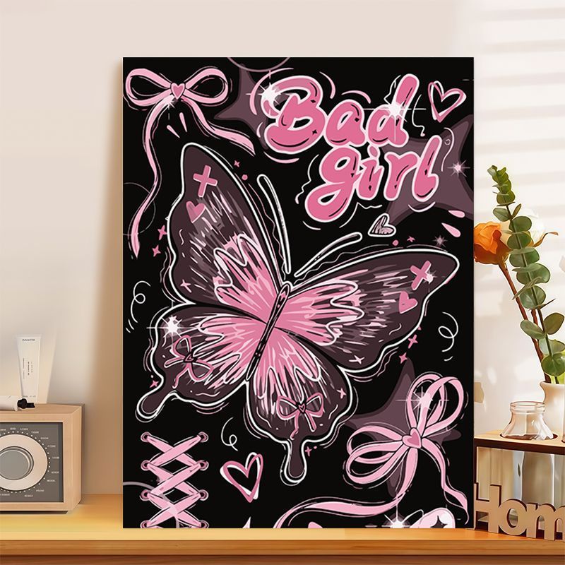 Decorative Butterfly-Themed Canvas Art Stornfield