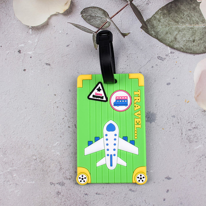 Fun Airplane-Themed Luggage Tag Stornfield