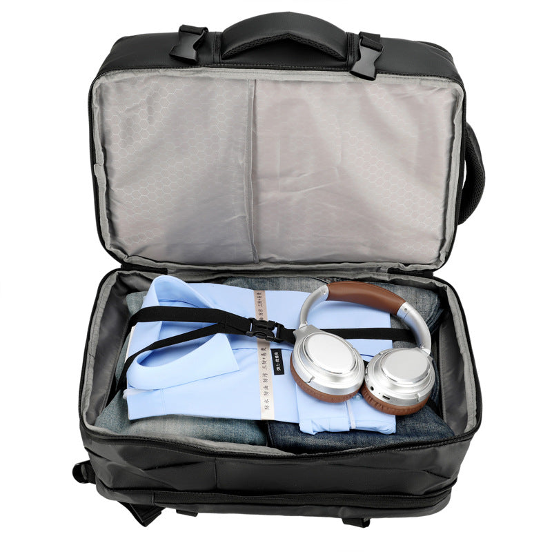 Laptop backpack with ergonomic back padding and innovative organizer compartments Stornfield