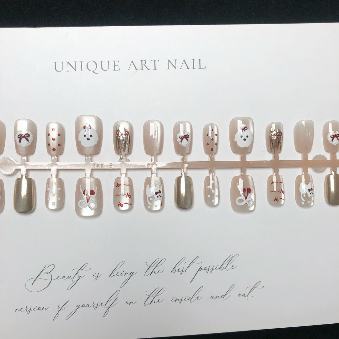 Creative Customizable Press-On Nails