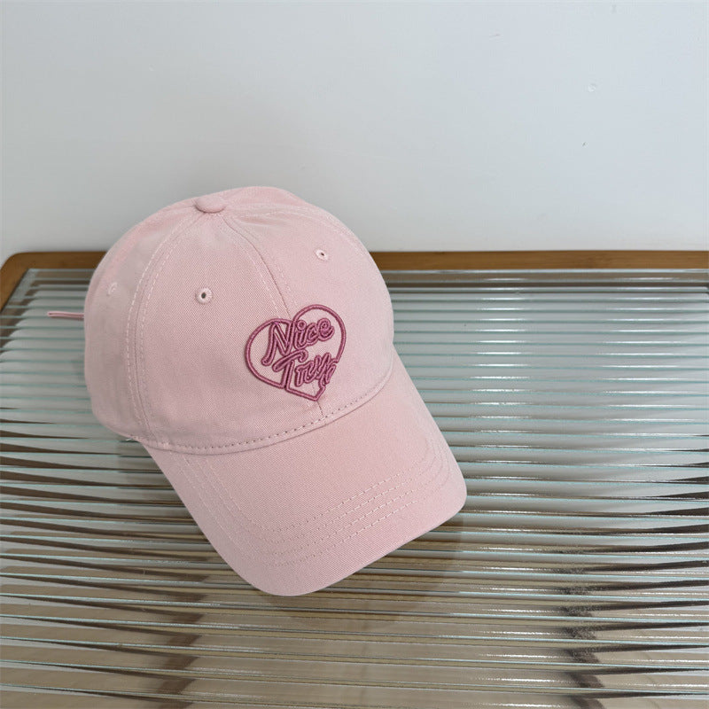 Women's Embroidered Heart-Detail Baseball Cap Stornfield