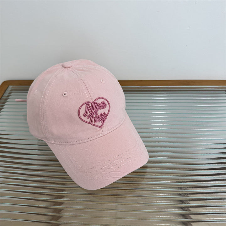 Women's Embroidered Heart-Detail Baseball Cap Stornfield
