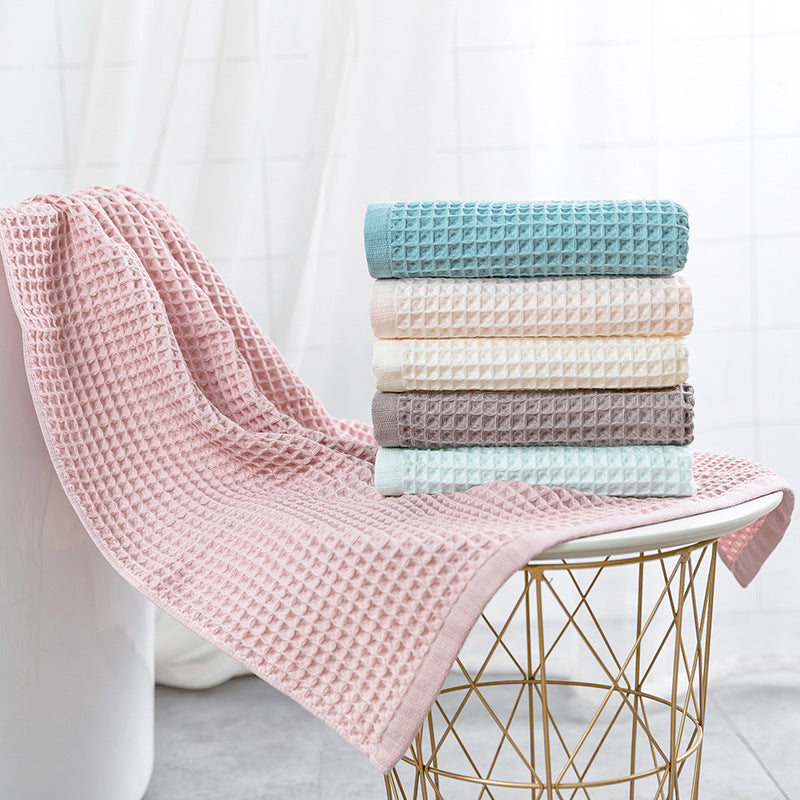 Women Waffle Fabric Bath Towel Stornfield