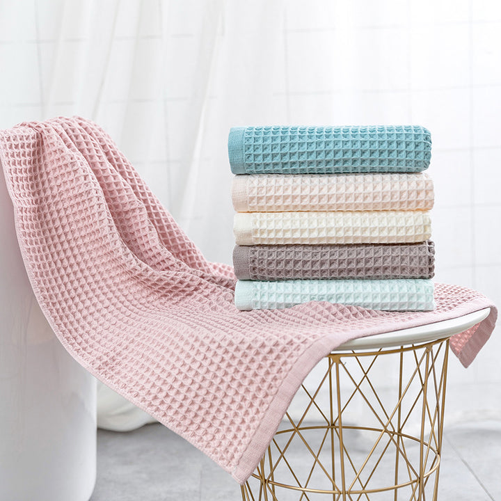 Women Waffle Fabric Bath Towel Stornfield
