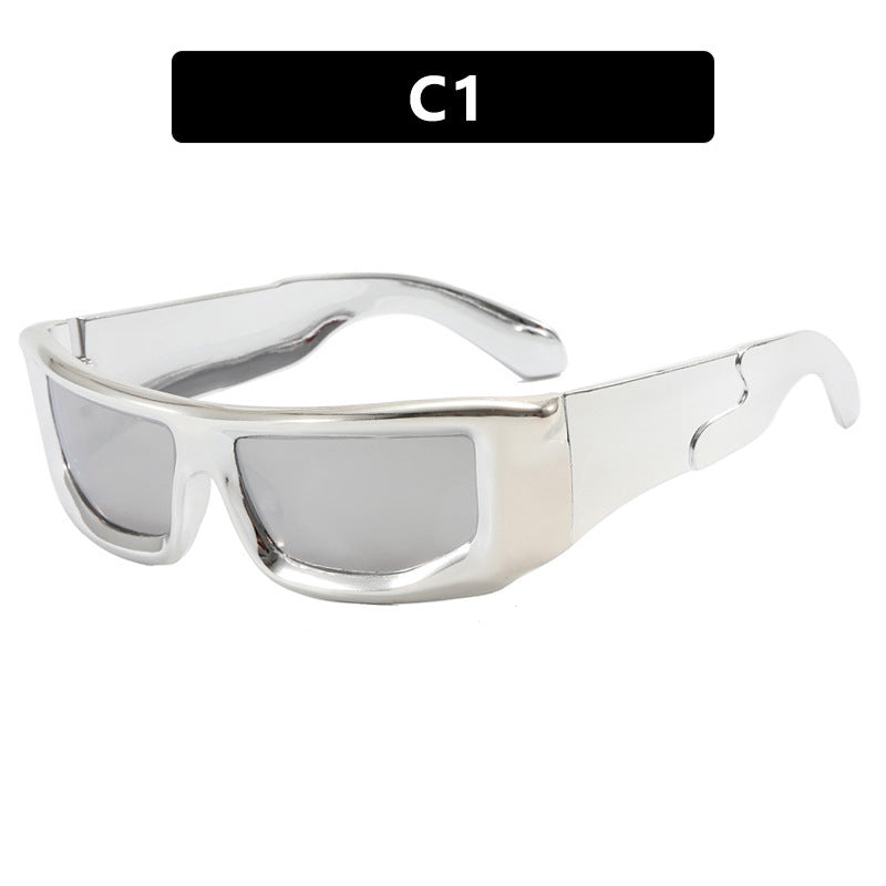 Ladies Sporty Sunglasses with Stylish Metal Frame Stornfield
