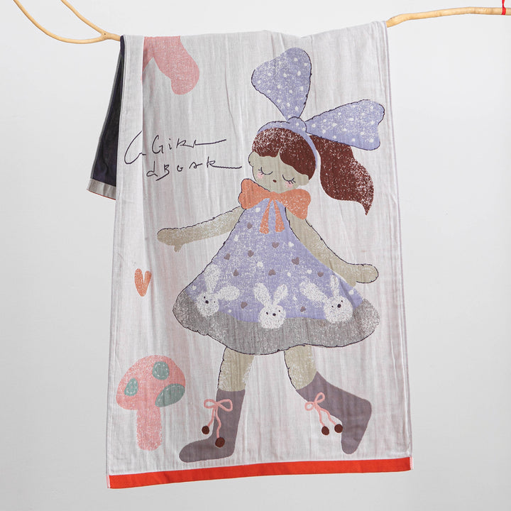 Women's cuddly cloth with processed bear motif Stornfield