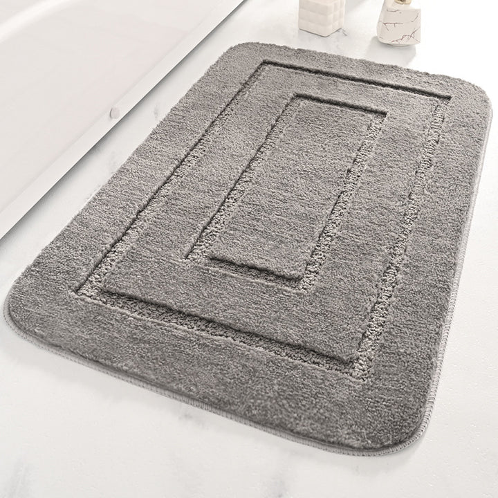 Plush Pile Bathroom Mat