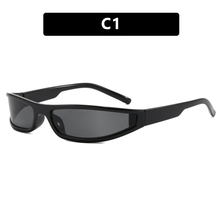 Women's sporty sunglasses with flat, aerodynamic design and UV protection Stornfield