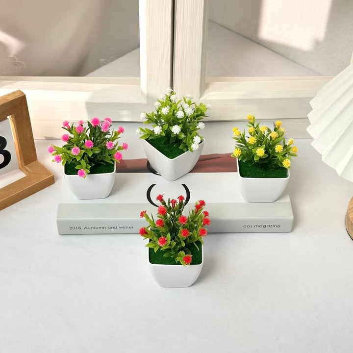 Artificial Flower Arrangement for Home Decor and Indoor Display