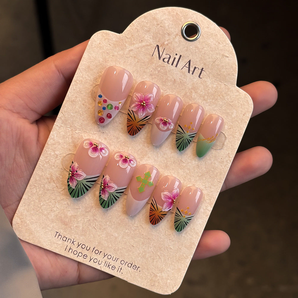 Themed Press-On Nail Art Set Stornfield