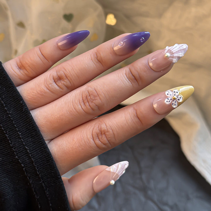 Luxe Decorative Press-On Nail Collection Stornfield