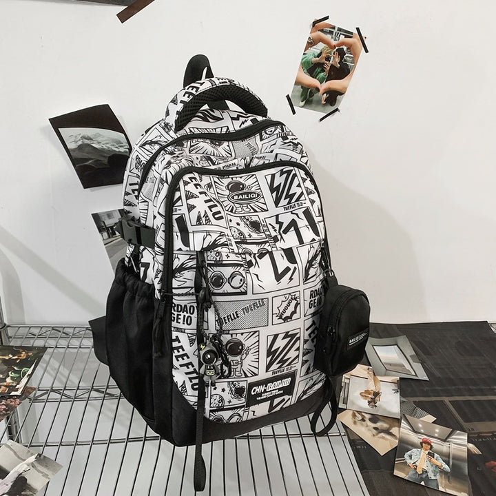 Graphic Design Multi-Pocket Backpack Stornfield