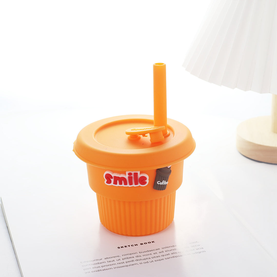 Women's creative silicone drinking cup with funny designs Stornfield