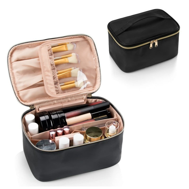 Cosmetic organizer bag with multiple compartments Stornfield