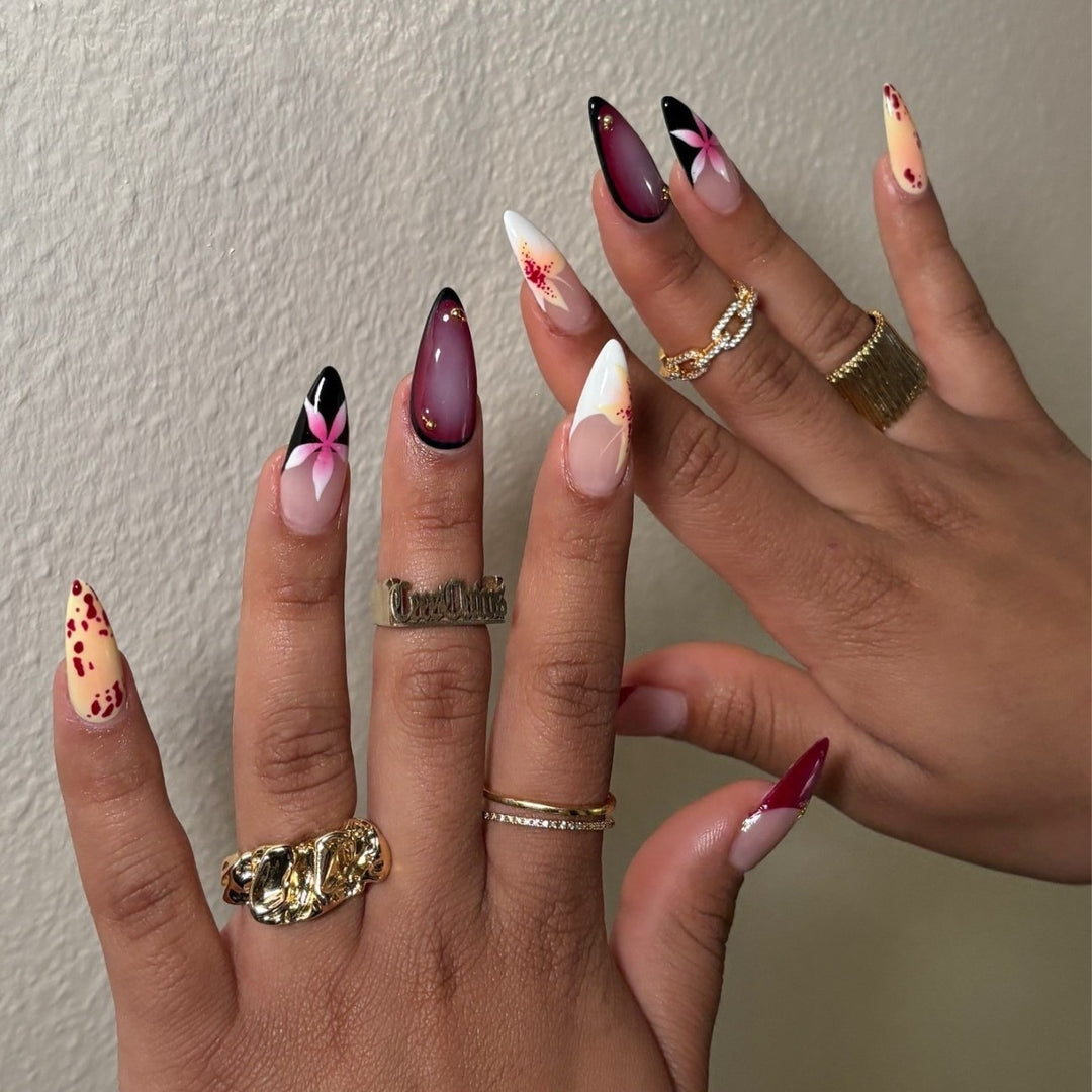 Artistic Stiletto Press-On Nail Collection
