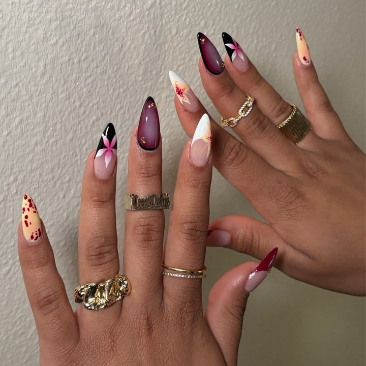 Artistic Stiletto Press-On Nail Collection