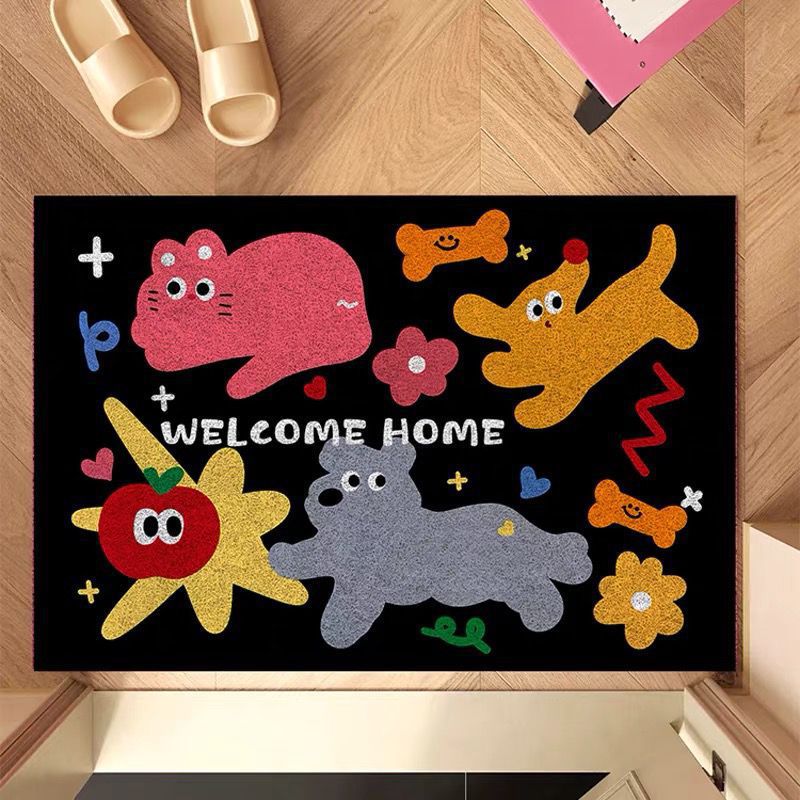 Fun Cartoon-Themed Welcome Mat Stornfield