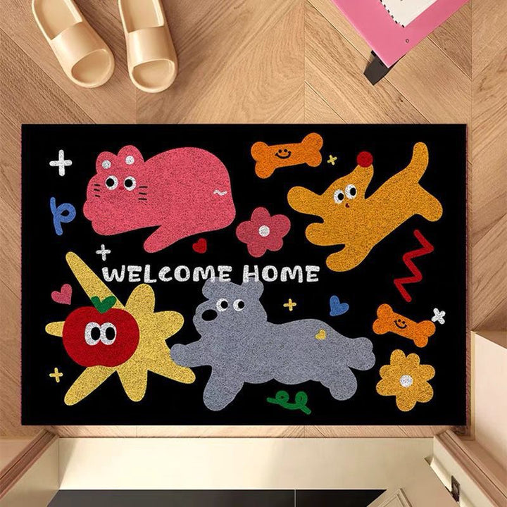 Fun Cartoon-Themed Welcome Mat Stornfield
