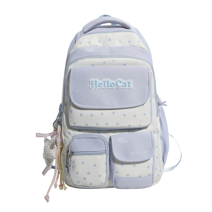 Stylish Star-Embellished Backpack Stornfield 1791205930