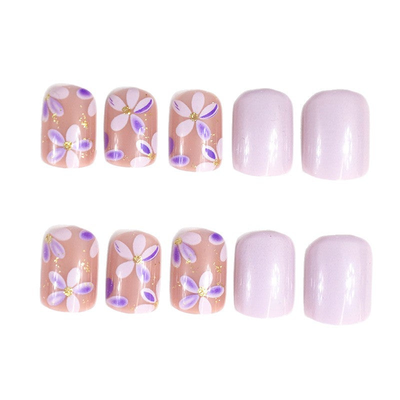 Floral Art Gel Nail Enhancements Stornfield