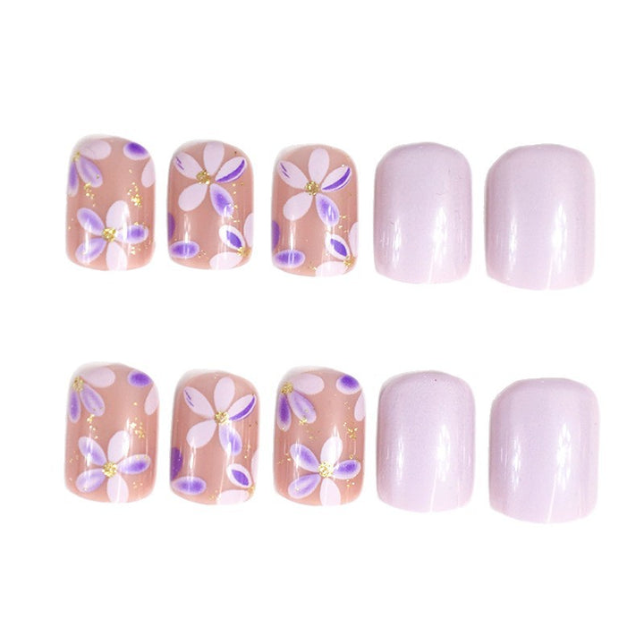 Floral Art Gel Nail Enhancements Stornfield