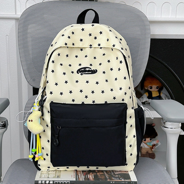 Playful Star-Patterned Daypack