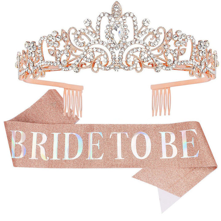 Ladies Crystal Embellished Bridal Tiara Stornfield