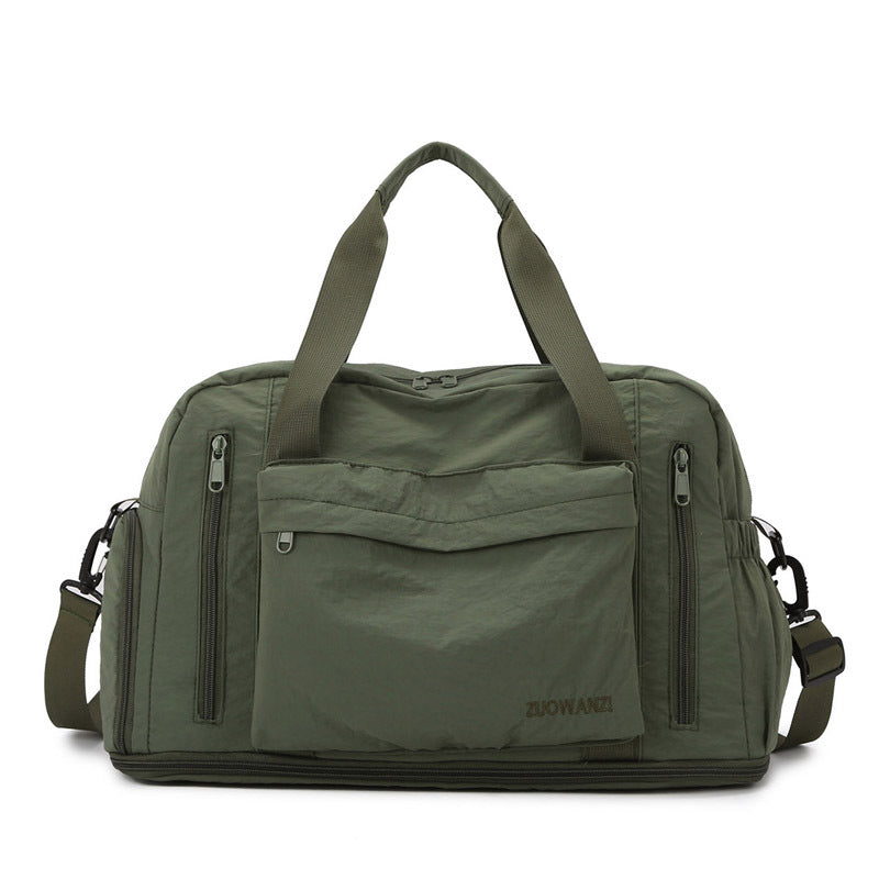 Sporty Shoulder Bag With Integrated Organization System Stornfield