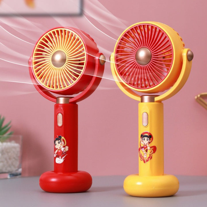 Ladies wearable mini fan with creative character design Stornfield