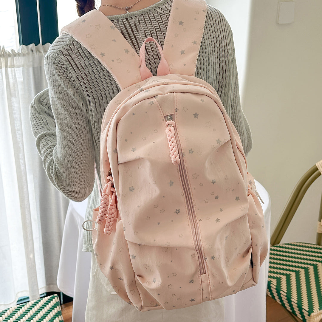 Star-Patterned Casual Backpack Stornfield 1791204622