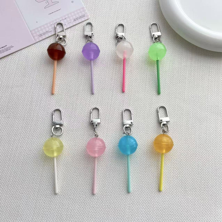 Lollipop-Inspired Charm Keychain Stornfield