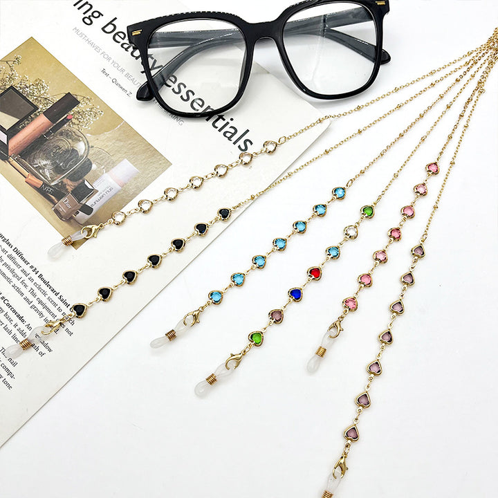 Heart-Shaped Eyewear Chain Stornfield