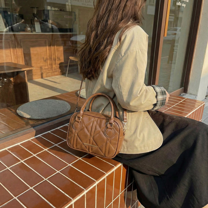 WoQuilted Mini Satchel Bag Stornfield