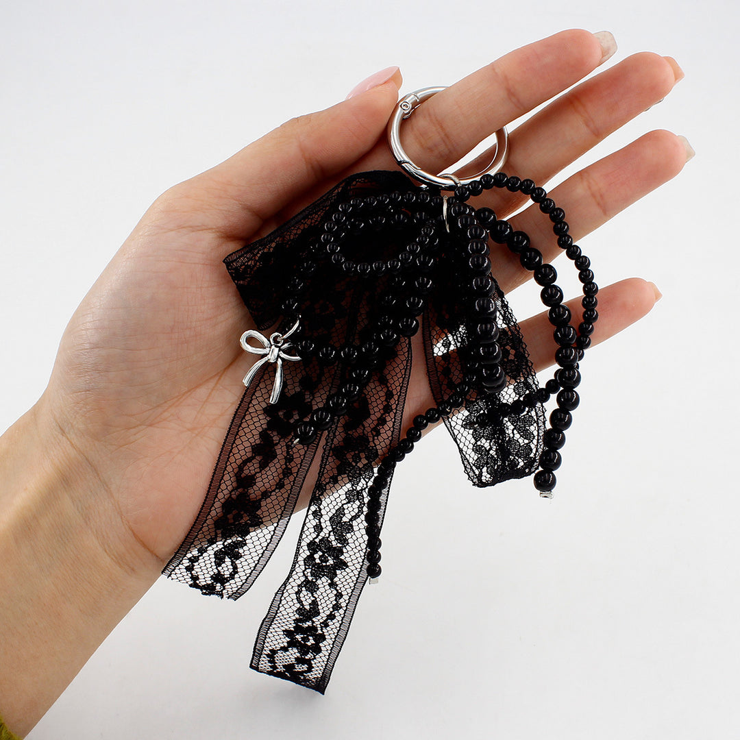 Lace and Bead Keychain Stornfield