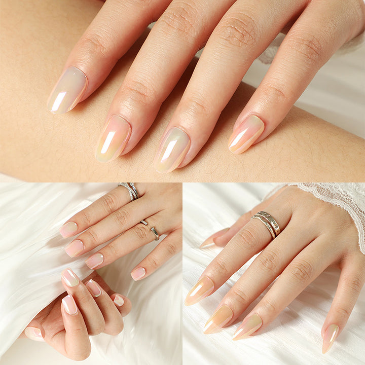 Elegant artificial nails with gradient effect Stornfield