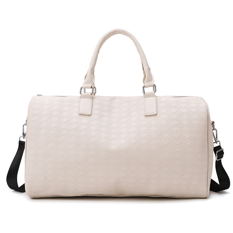 Sporty shoulder bag with structured outer material Stornfield