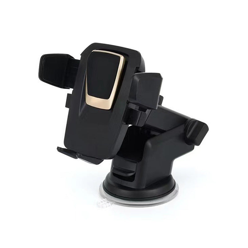 Adjustable telescopic suction car phone holder with full rotation gravity auto-lock Stornfield