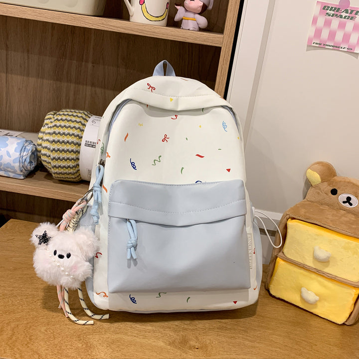 Playful Patterned Backpack Stornfield