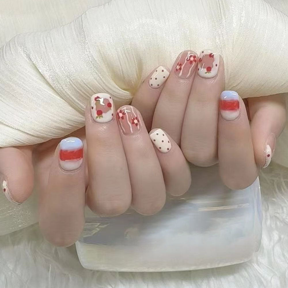 Artistic Decorative Press-On Nails Stornfield