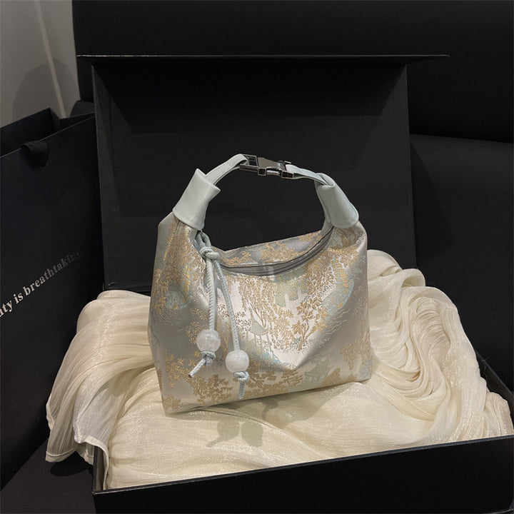 Elegant Textured Evening Handbag