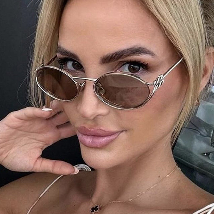 Ladies elegant oval sunglasses Stornfield