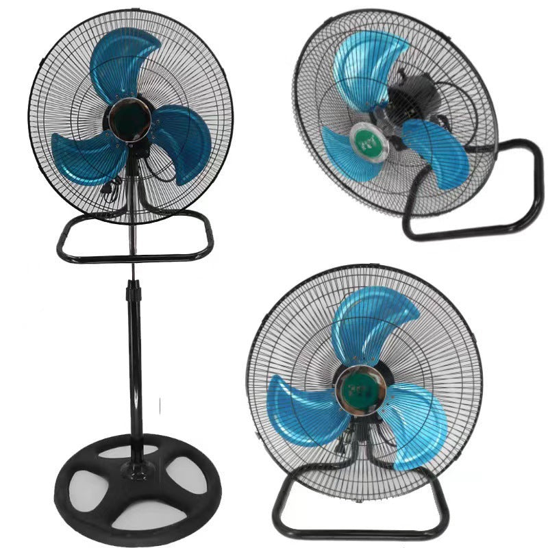 Unisex high-performance standing fan with adjustable head and variable speed settings Stornfield